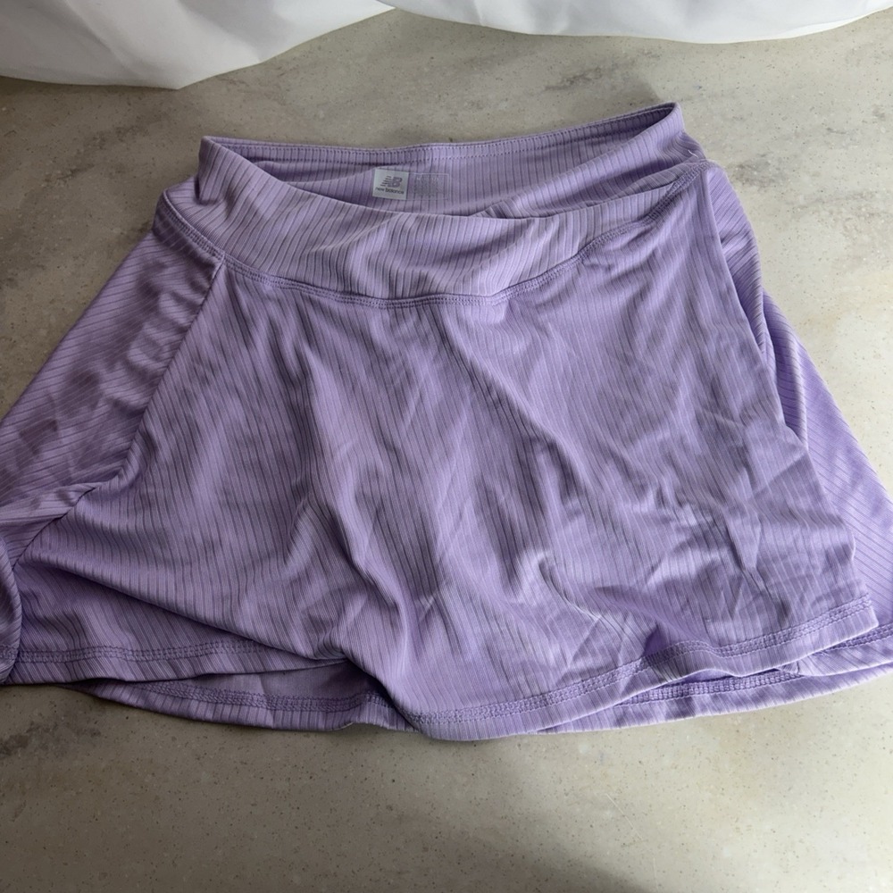 New Balance Purple Women's Track Top/skirt set